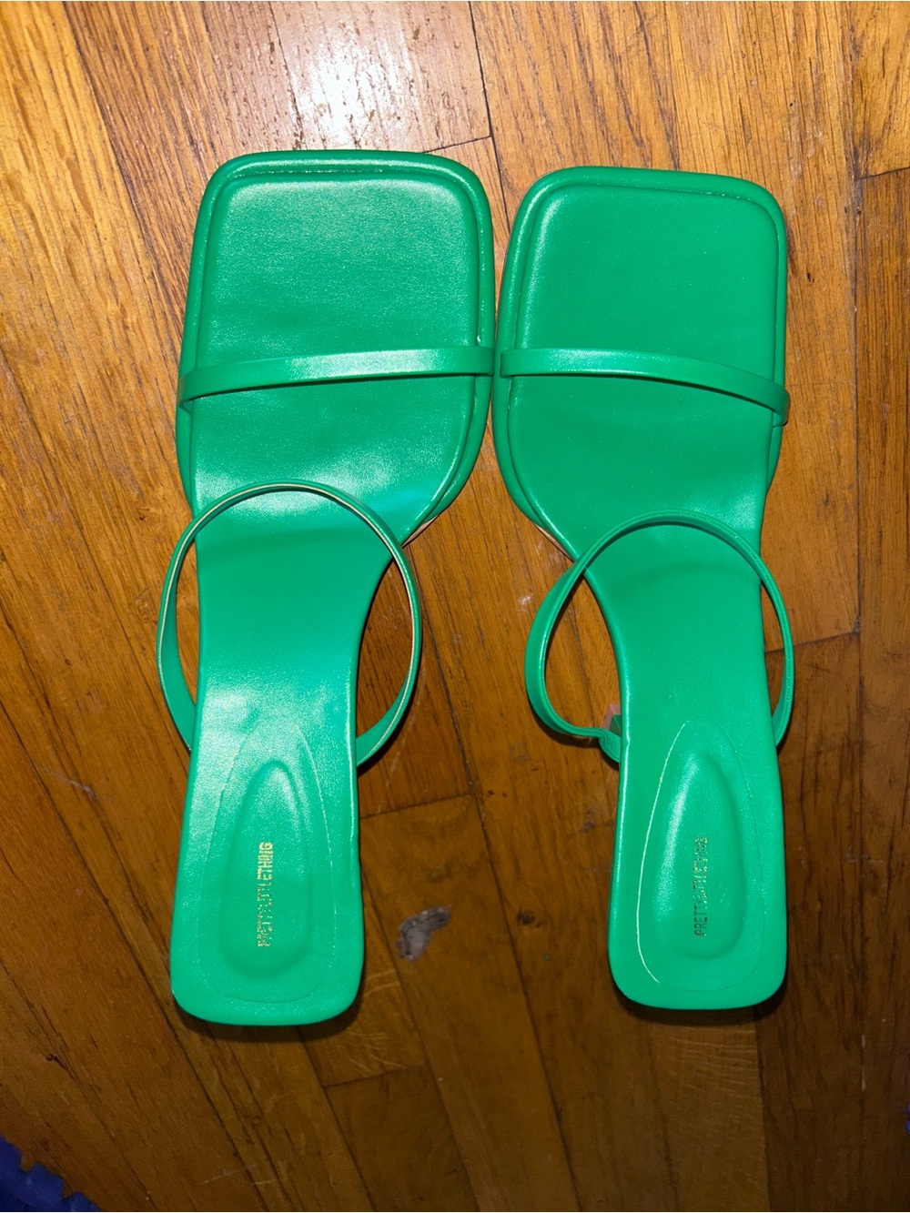 PLT green sandal heels - Picture 2 of 2